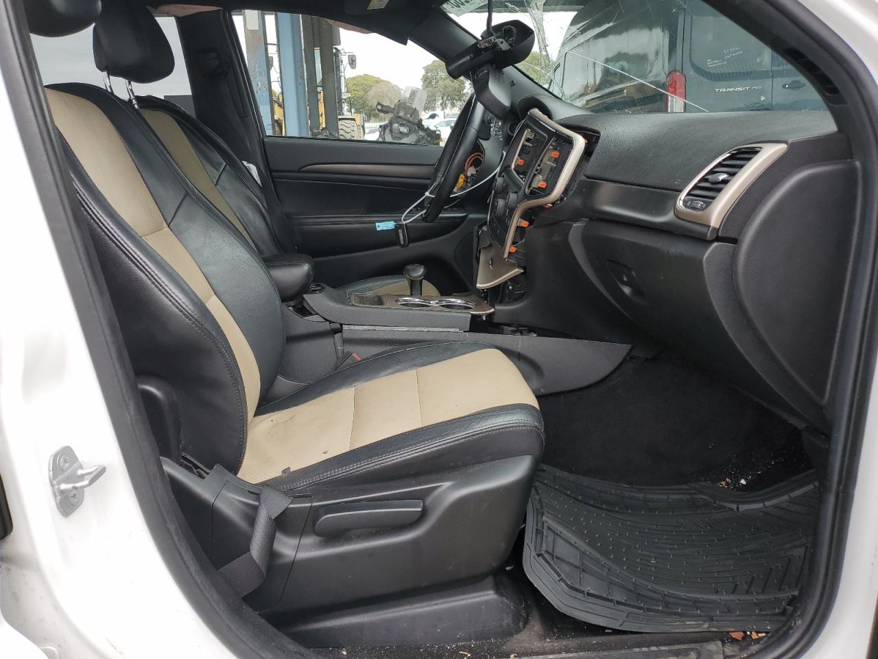 2014 Jeep Grand Cherokee VIN 1C4RJFAG2EC407813 Copart auction photo, side / front end damage thumbnail 7