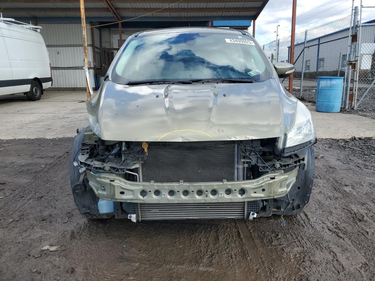 2013 Ford Escape VIN 1FMCU9HX7DUA90622 Copart auction photo, front end / side damage thumbnail 5