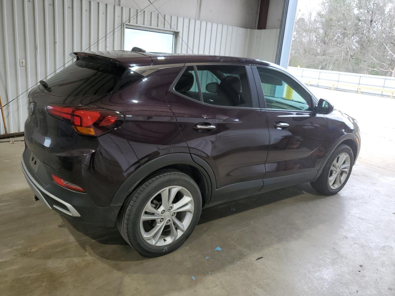 2020 Buick Encore VIN KL4MMBS2XLB120701 Copart auction photo, top/roof / front end damage thumbnail 3