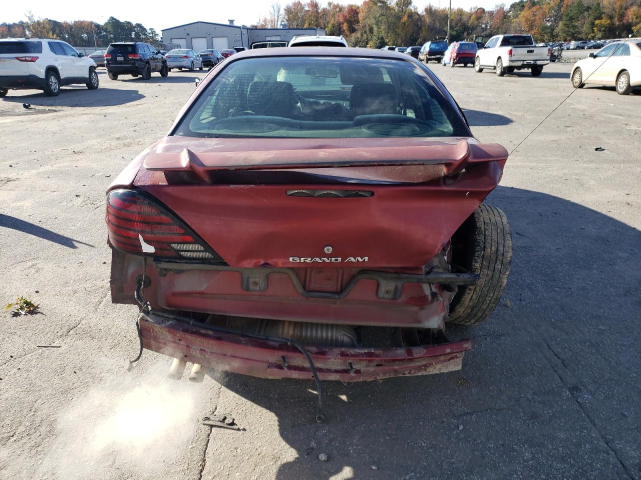2003 Pontiac Grand AM VIN 1G2NF52E33C286525 Copart auction photo, rear end damage thumbnail 6