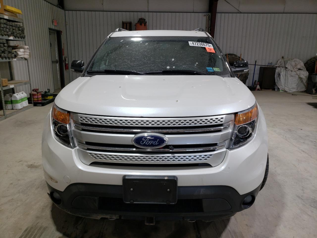 2014 Ford Explorer VIN 1FM5K8D89EGA21759 Copart auction photo, front end damage thumbnail 5