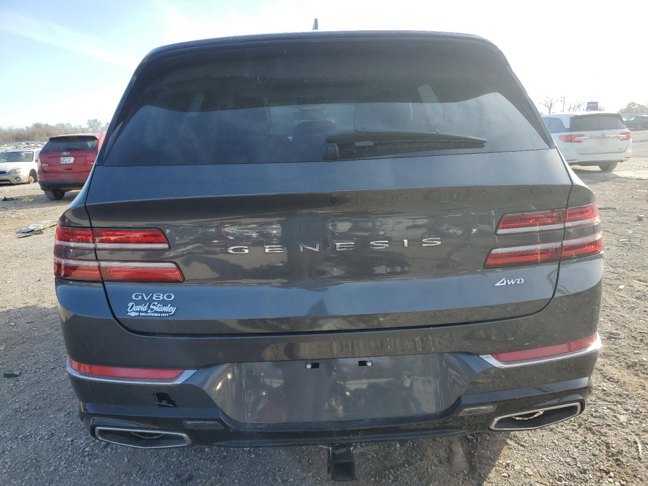 2022 Genesis Gv80 VIN KMUHBDSB6NU094756 Copart auction photo, front end / minor dent/scratches damage thumbnail 6