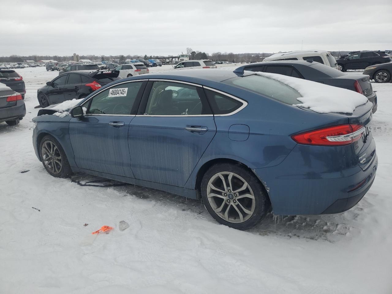 2019 Ford Fusion VIN 3FA6P0CD2KR150530 Copart auction photo, front end damage thumbnail 2