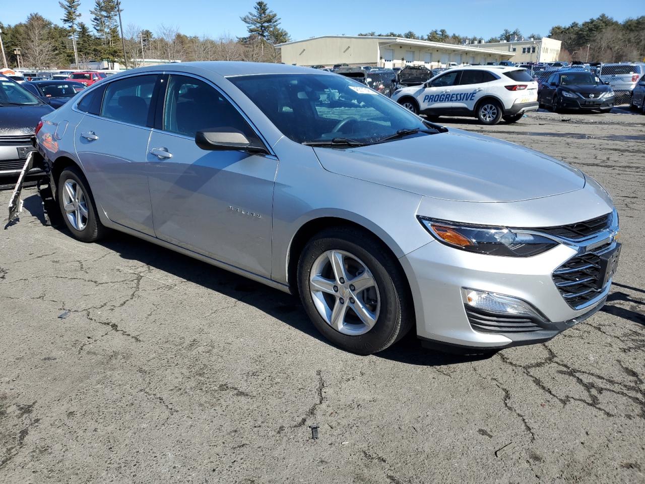 2021 Chevrolet Malibu VIN 1G1ZC5ST3MF084040 Copart auction photo, rear end / minor dent/scratches damage thumbnail 4
