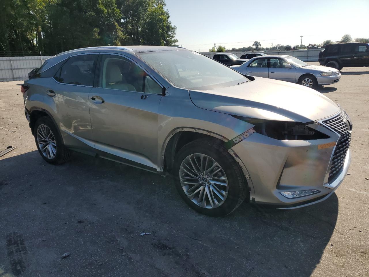2020 Lexus RX VIN 2T2JZMDA2LC250091 Copart auction photo, rear end / front end damage thumbnail 4