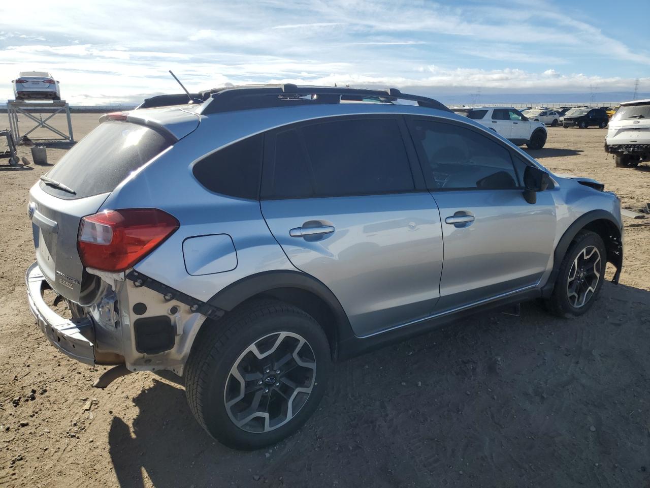 2017 Subaru XV VIN JF2GPABC9HH258944 Copart auction photo, front end / rear end damage thumbnail 3