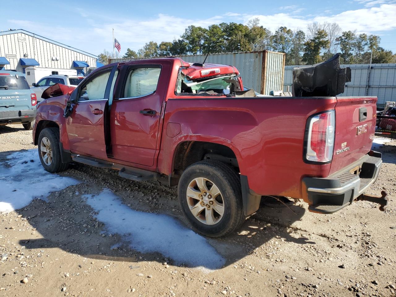 2016 GMC Canyon VIN 1GTG5CE3XG1285167 Copart auction photo, all over / top/roof damage thumbnail 2