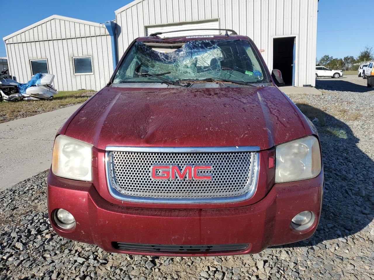 2007 GMC Envoy VIN 1GKES63M472189949 Copart auction photo, all over damage thumbnail 5