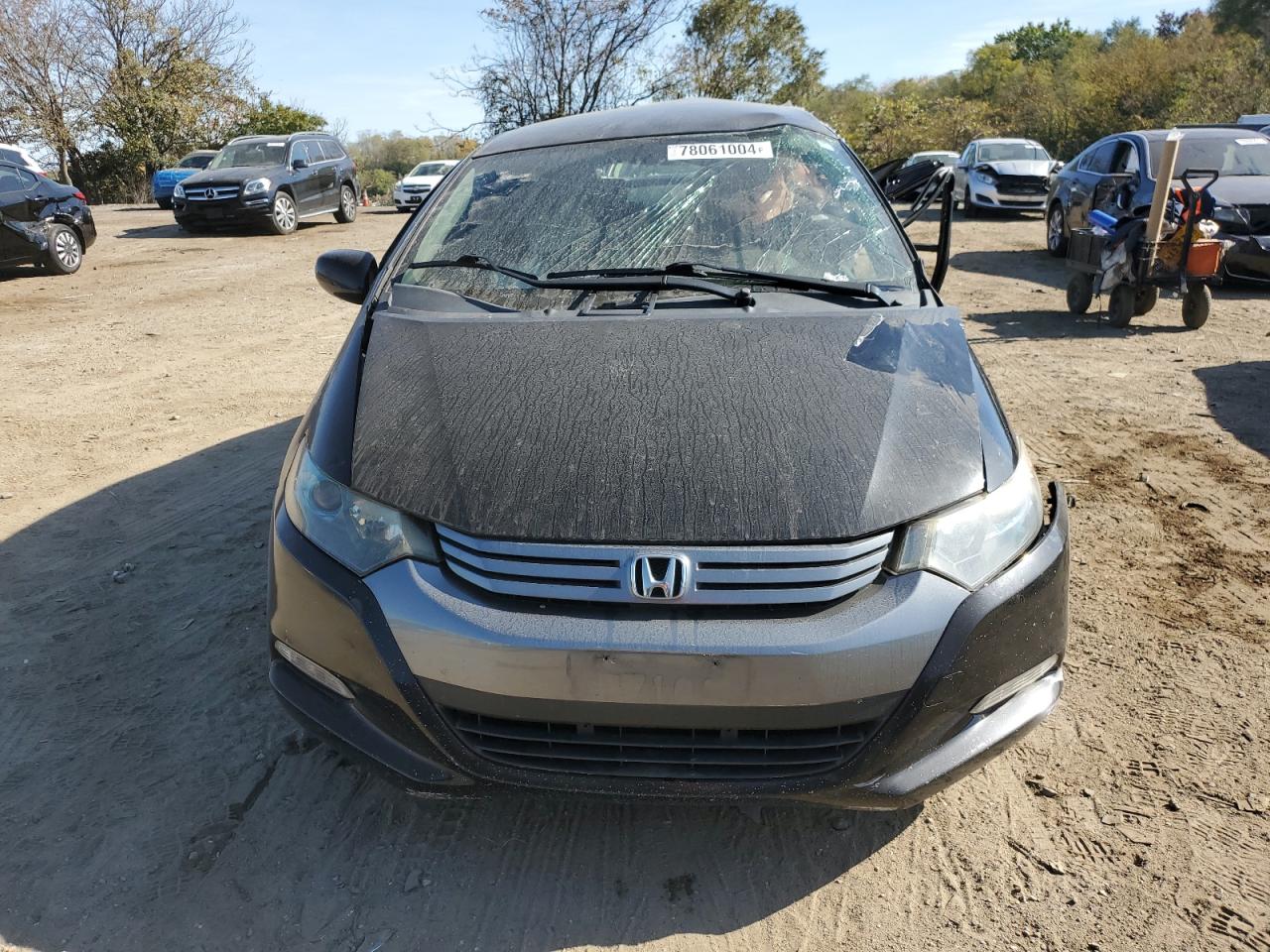 2011 Honda Insight VIN JHMZE2H37BS010968 Copart auction photo, side / all over damage thumbnail 5