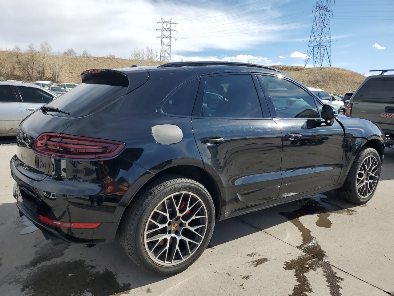 2018 Porsche Macan VIN WP1AF2A54JLB70806 Copart auction photo, front end / hail damage thumbnail 3