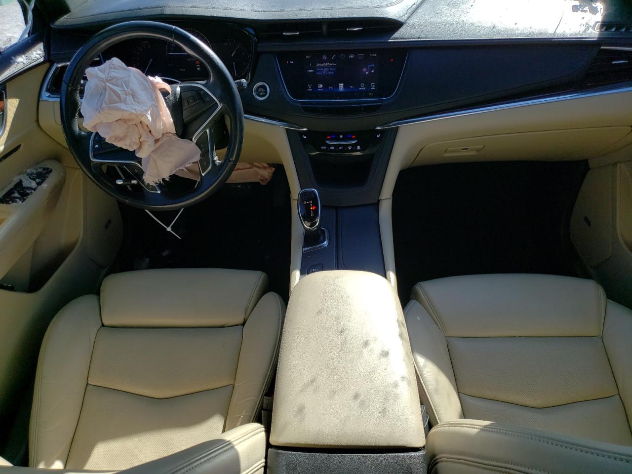 2017 Cadillac XT5 VIN 1GYKNDRSXHZ222343 Copart auction photo, front end damage thumbnail 8
