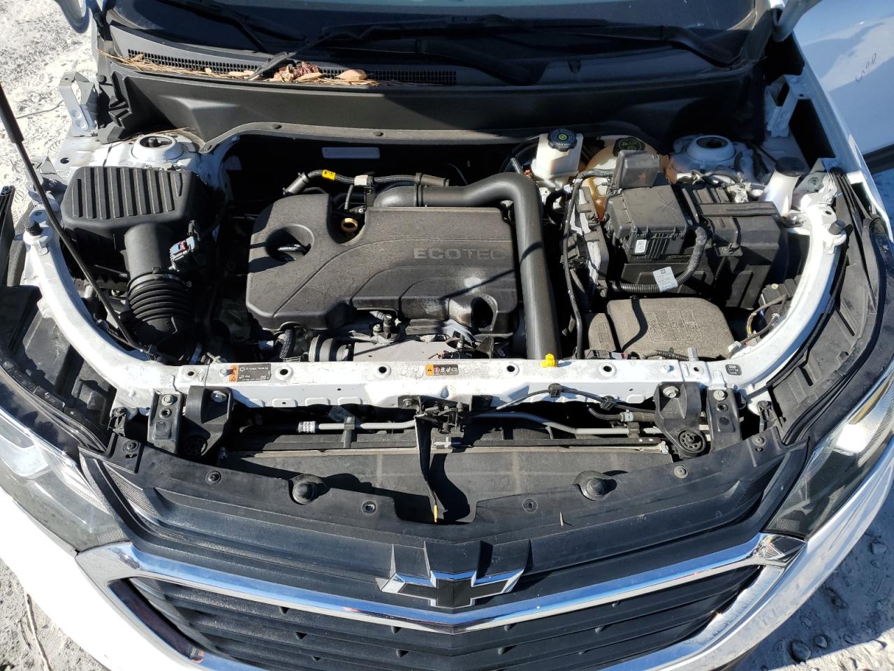 2018 Chevrolet Equinox VIN 3GNAXJEV3JL376620 Copart auction photo, front end / side damage thumbnail 12