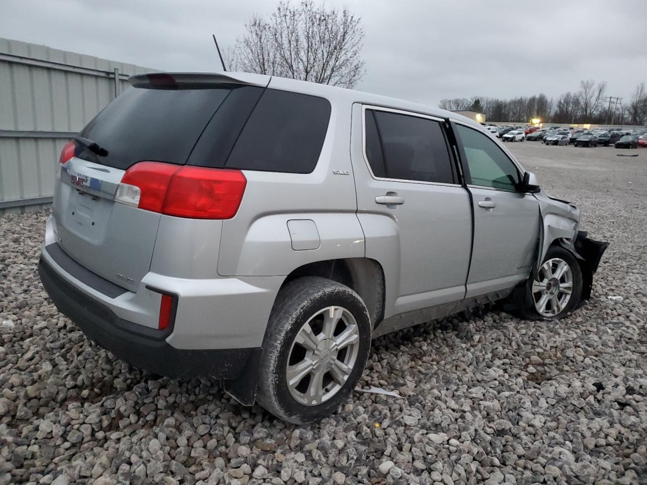 2017 GMC Terrain VIN 2GKFLSEKXH6287202 Copart auction photo, front end damage thumbnail 3