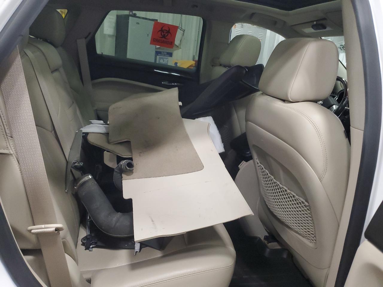 2011 Cadillac SRX VIN 3GYFNDEY3BS644714 Copart auction photo, front end damage thumbnail 11