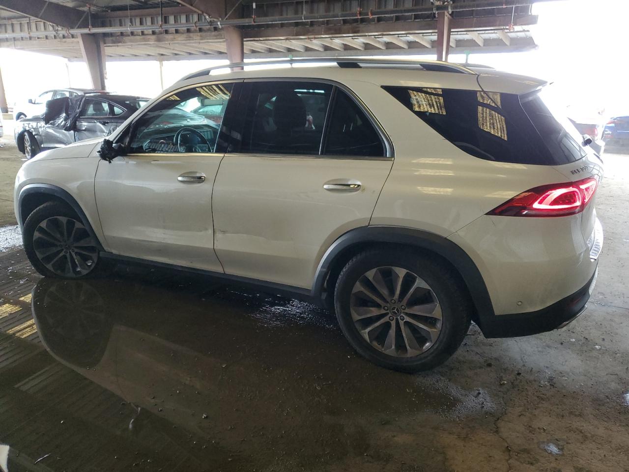 2020 Mercedes-Benz GLE VIN 4JGFB4KE0LA037709 Copart auction photo, undercarriage / front end damage thumbnail 2