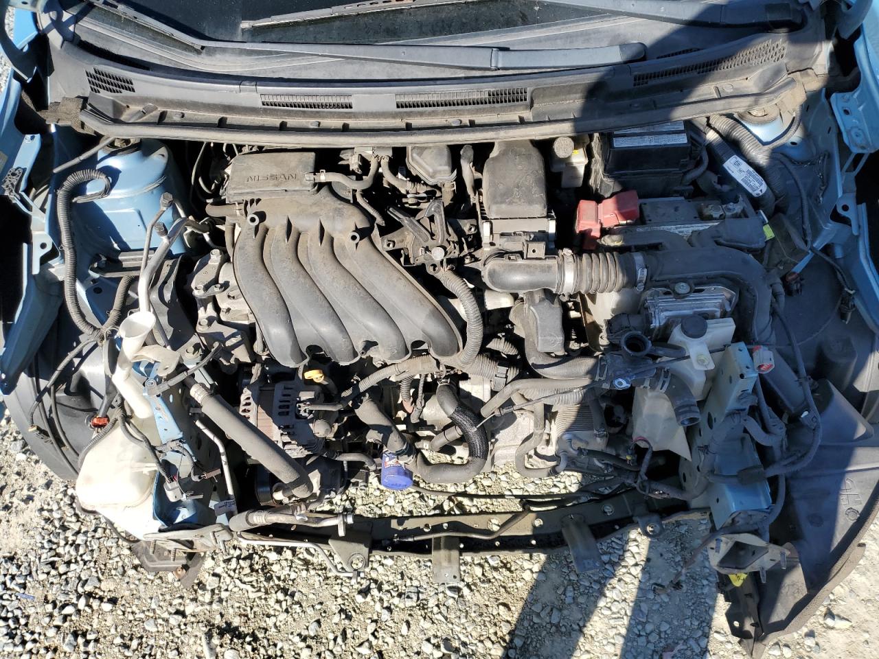 2014 Nissan Versa VIN 3N1CE2CP6EL427571 Copart auction photo, all over damage thumbnail 12