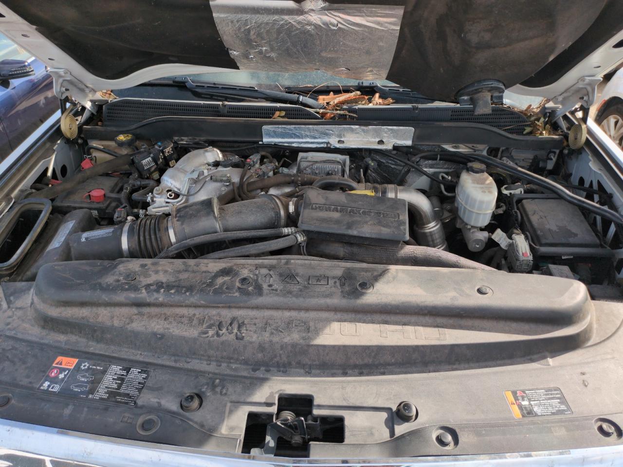 2018 Chevrolet Silverado VIN 1GC1KVEY0JF250220 Copart auction photo, front end / top/roof damage thumbnail 11