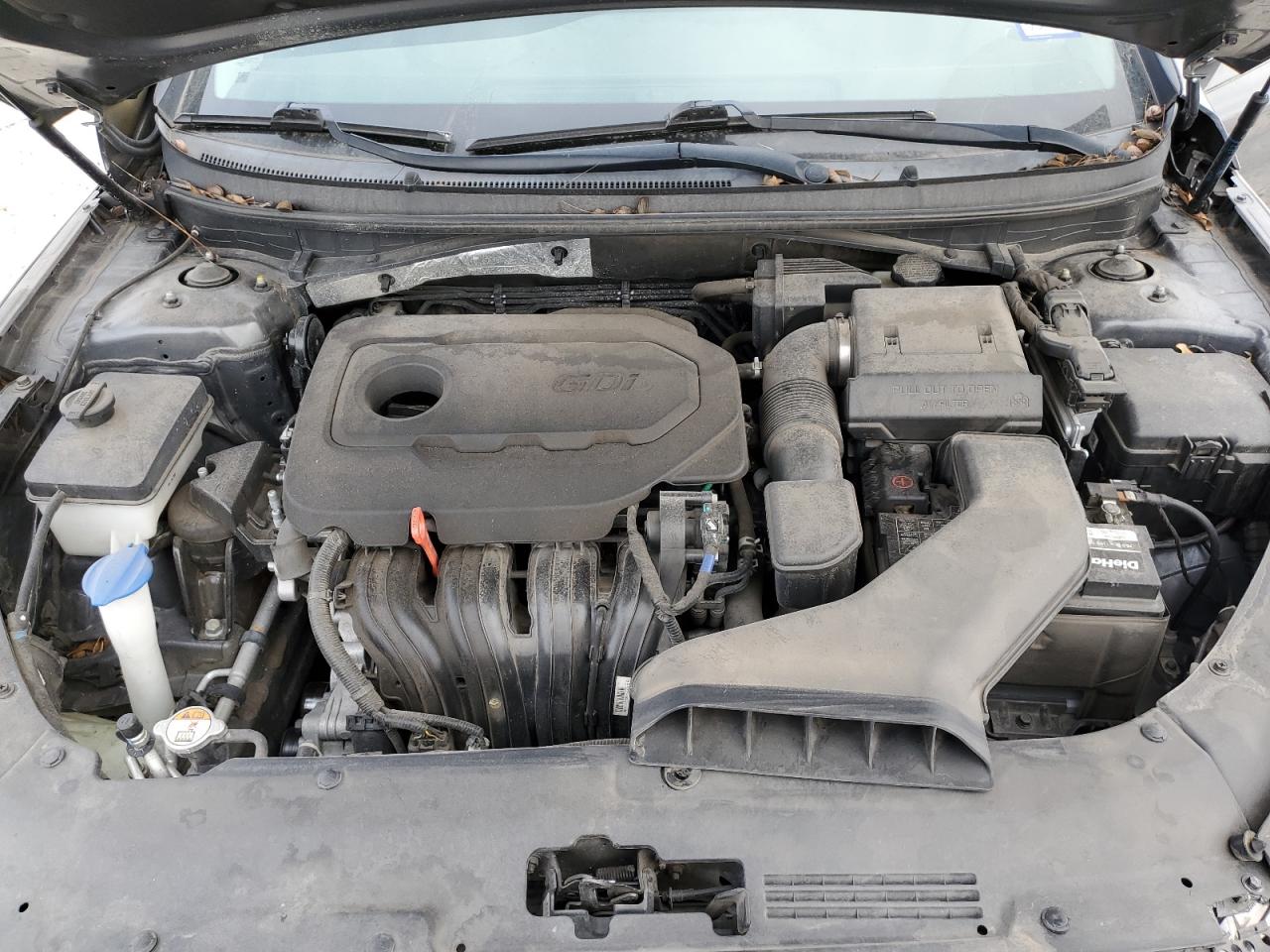 2019 Hyundai Sonata VIN 5NPE24AF8KH776716 Copart auction photo, front end damage thumbnail 11