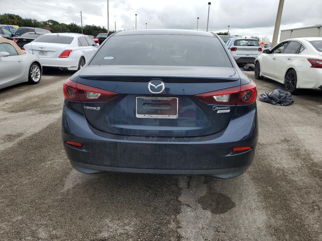 2016 Mazda 3 VIN 3MZBM1V71GM251963 Copart auction photo, water/flood damage thumbnail 6