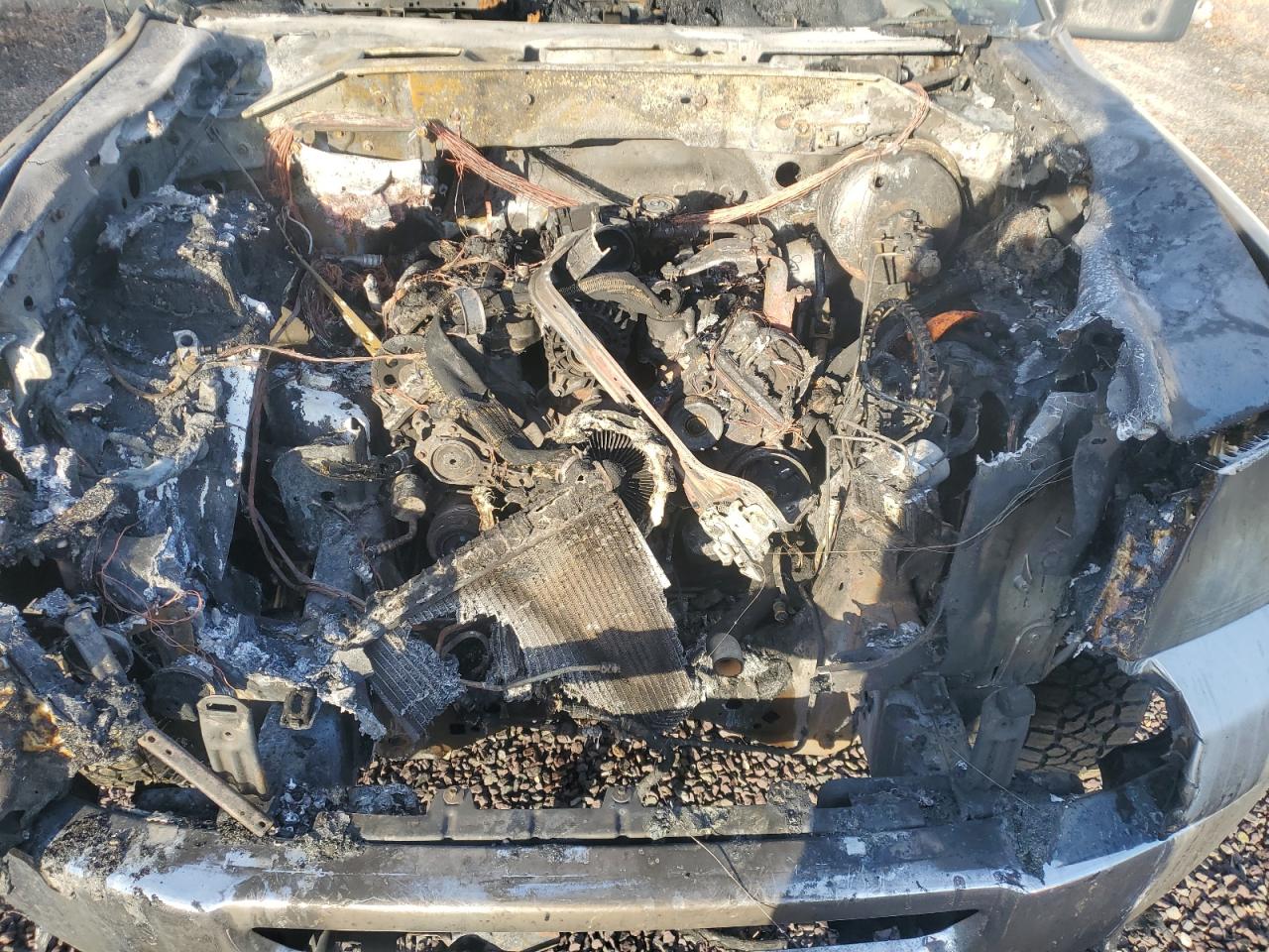 2007 Ford F-150 VIN 1FTRX14W07NA00455 Copart auction photo, burn damage thumbnail 12