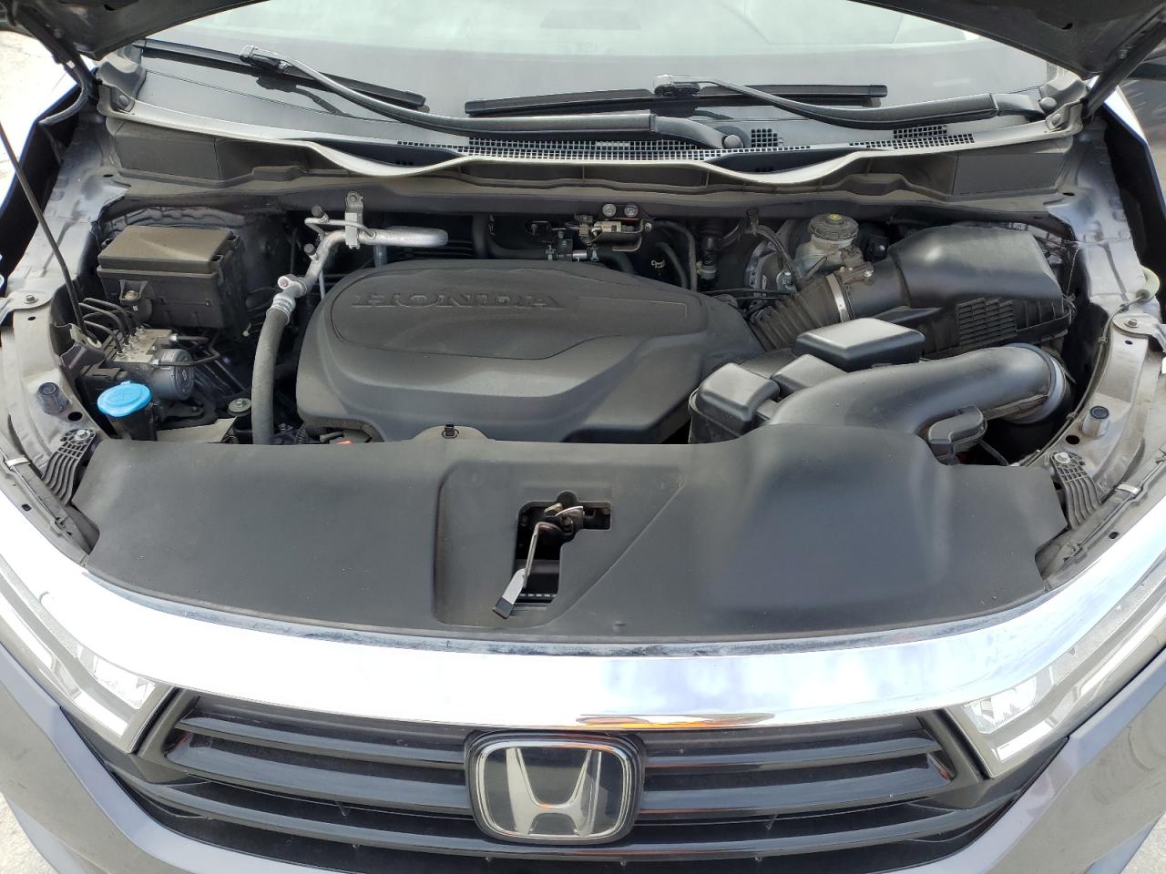 2022 Honda Odyssey VIN 5FNRL6H96NB004616 Copart auction photo, rear end / rejected repair damage thumbnail 14