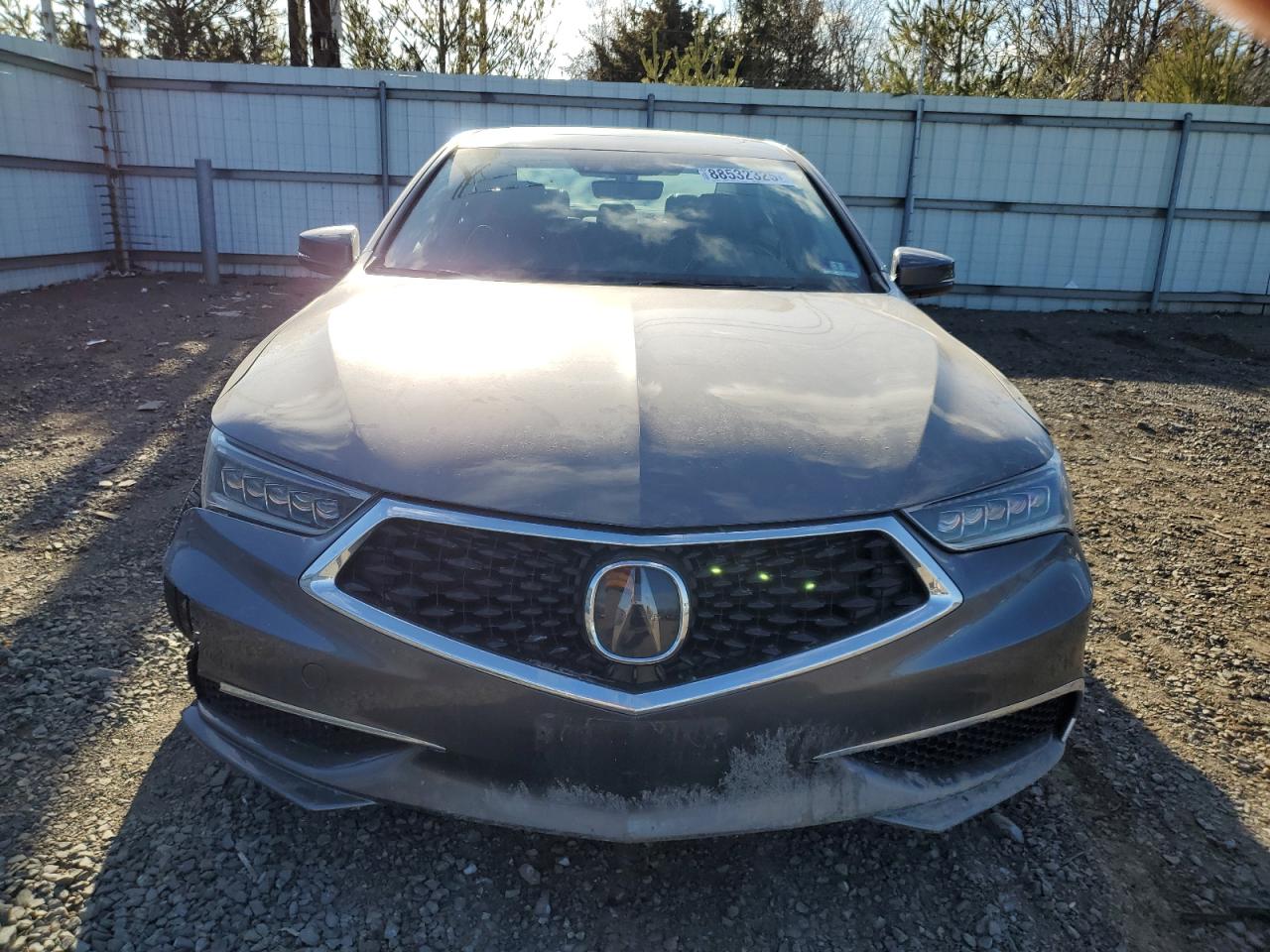 2019 Acura TLX VIN 19UUB2F49KA010008 Copart auction photo, front end / undercarriage damage thumbnail 5