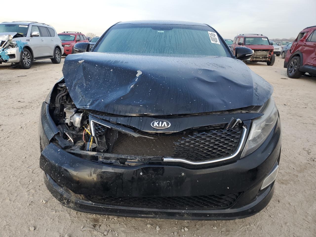 2015 KIA Optima VIN 5XXGN4A7XFG425395 Copart auction photo, front end damage thumbnail 5