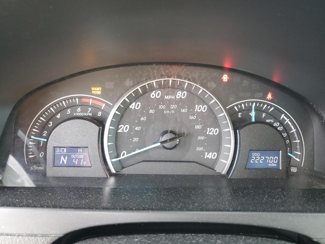 2012 Toyota Camry VIN 4T1BF1FK6CU104541 Copart auction photo, rear end / front end damage thumbnail 9