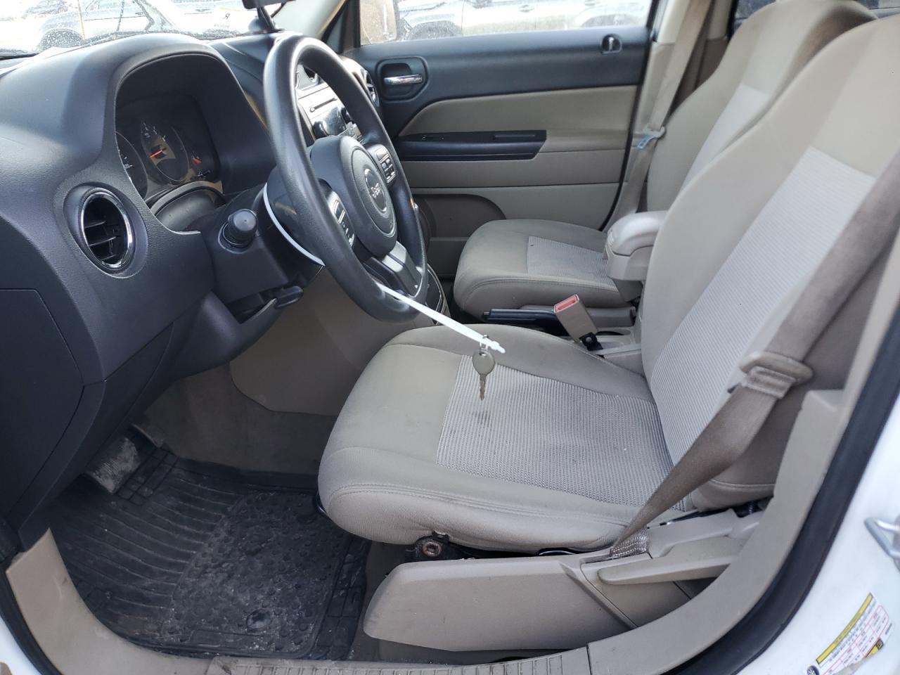 2011 Jeep Liberty (Patriot) VIN 1J4NF1GBXBD282400 Copart auction photo, undercarriage / front end damage thumbnail 7
