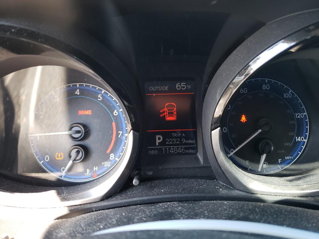 2014 Toyota Corolla VIN 2T1BURHE0EC095111 Copart auction photo, rear end / side damage thumbnail 9