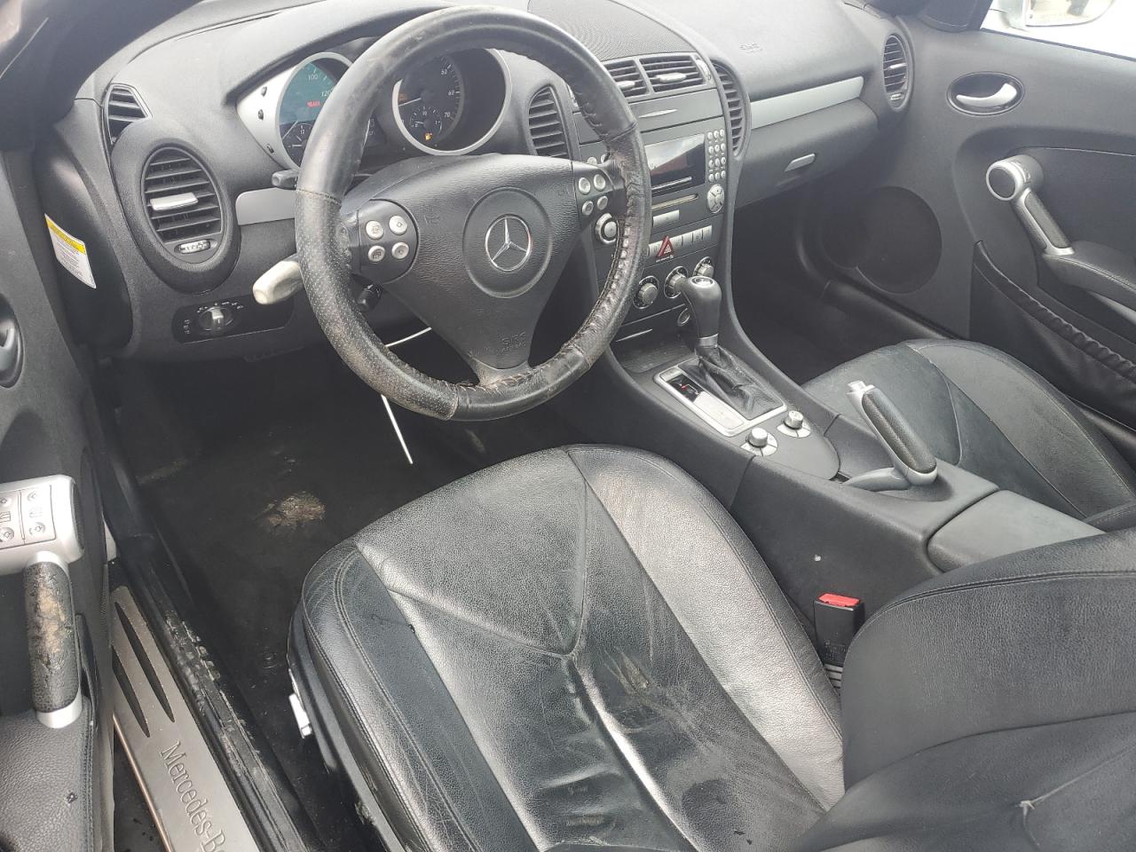 2006 Mercedes-Benz SLK-klasse VIN WDBWK54F76F091837 Copart auction photo, front end damage thumbnail 8