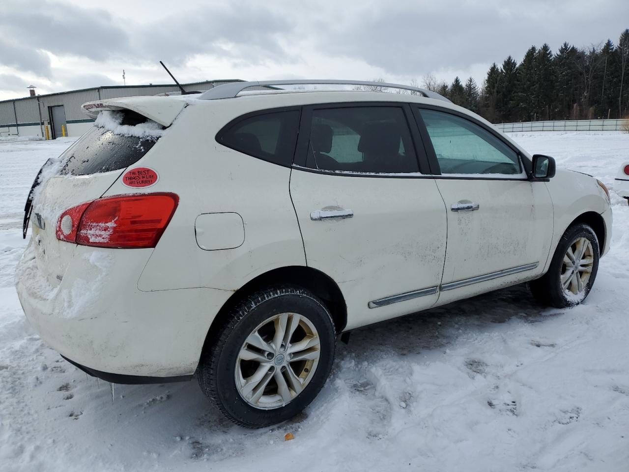 2015 Nissan Rogue VIN JN8AS5MV0FW751014 Copart auction photo, rear end / front end damage thumbnail 3