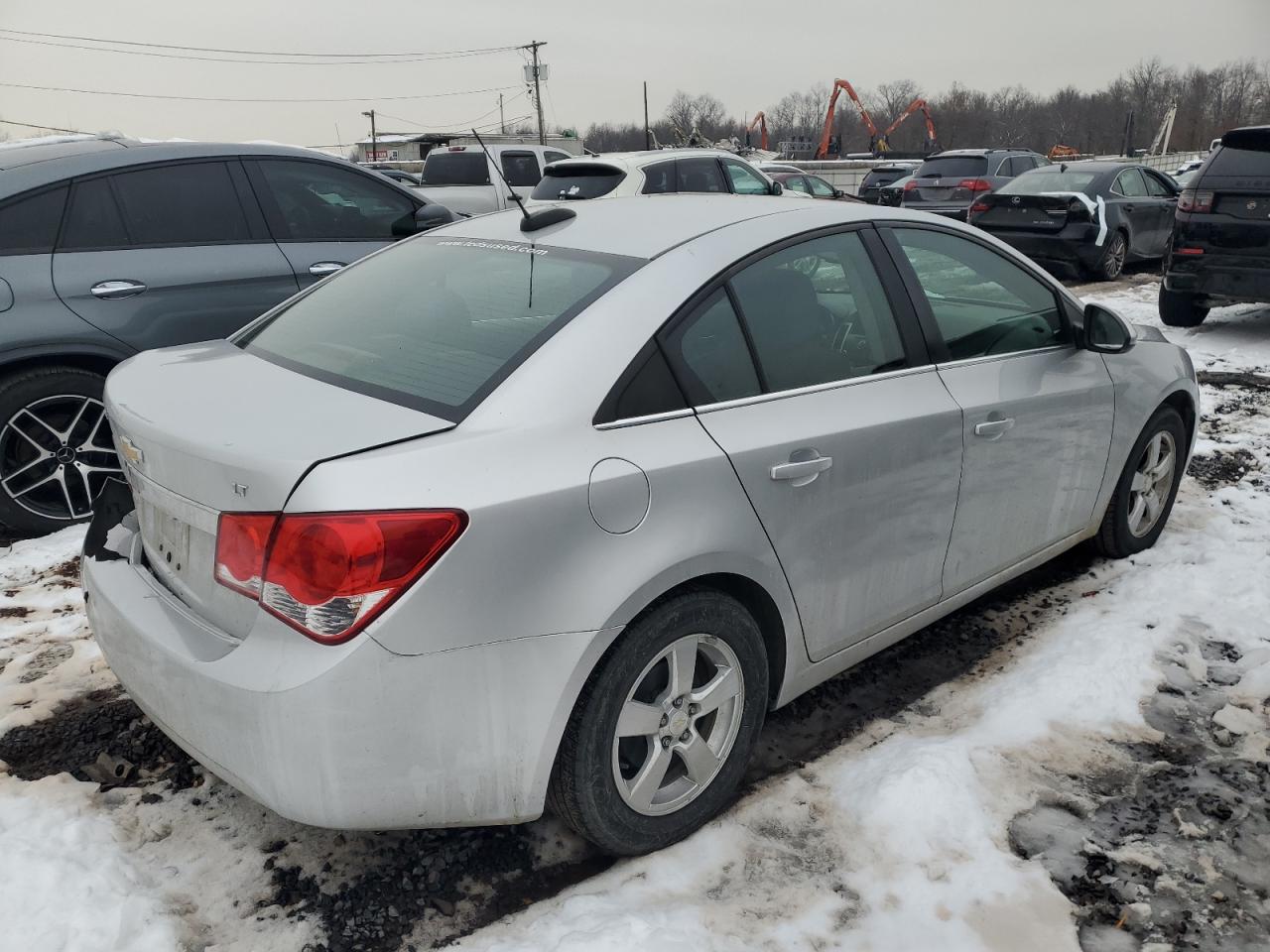 2015 Chevrolet Cruze VIN 1G1PC5SB0F7146795 Copart auction photo, rear end damage thumbnail 3