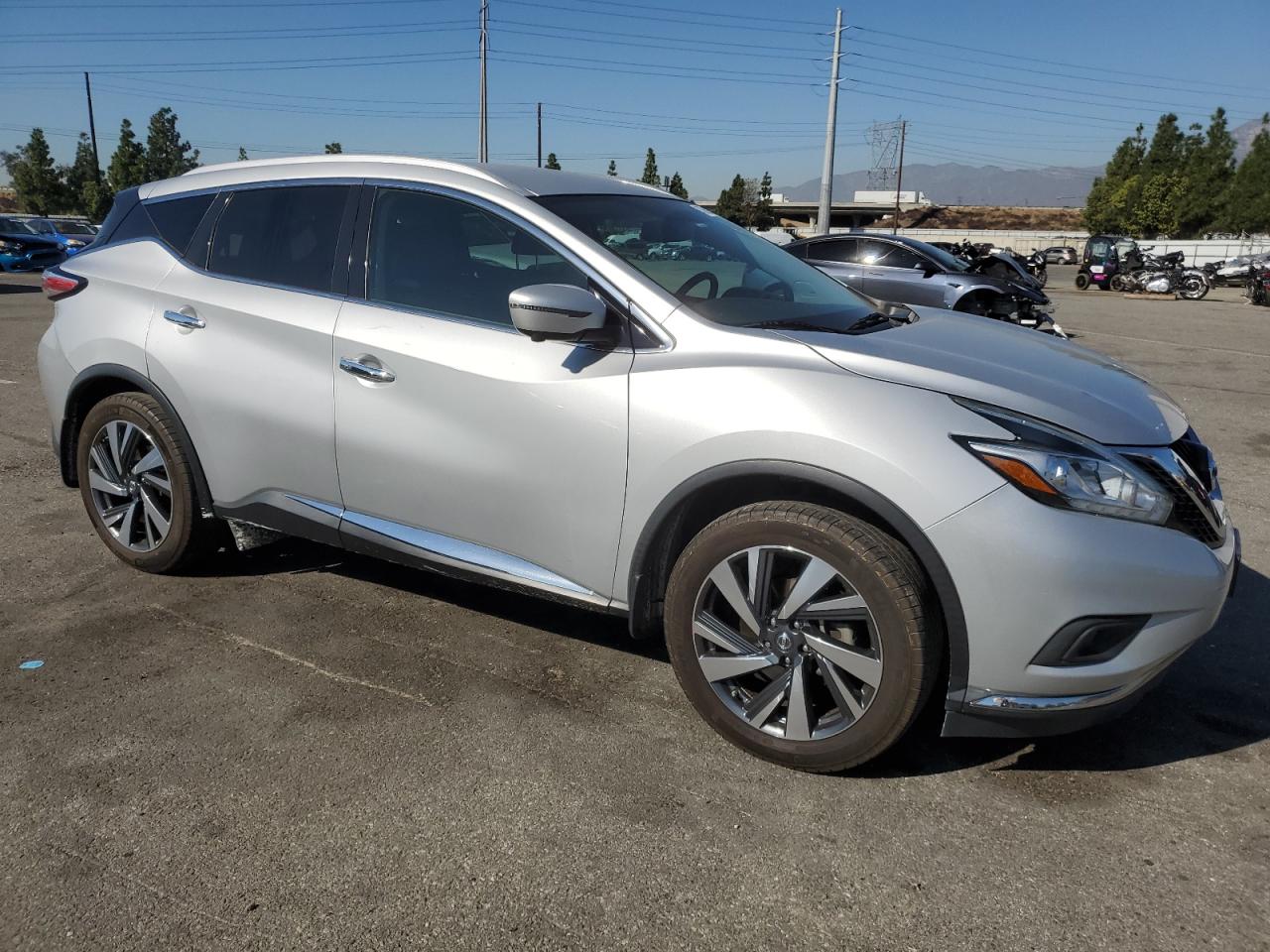 2016 Nissan Murano VIN 5N1AZ2MGXGN140790 Copart auction photo, side damage thumbnail 4