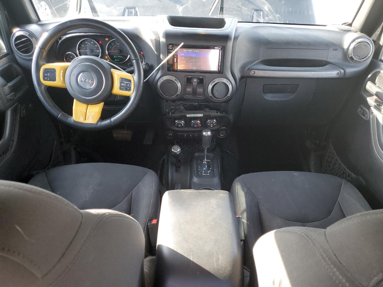 2015 Jeep Wrangler VIN 1C4AJWAG8FL757364 Copart auction photo, mechanical / front end damage thumbnail 8