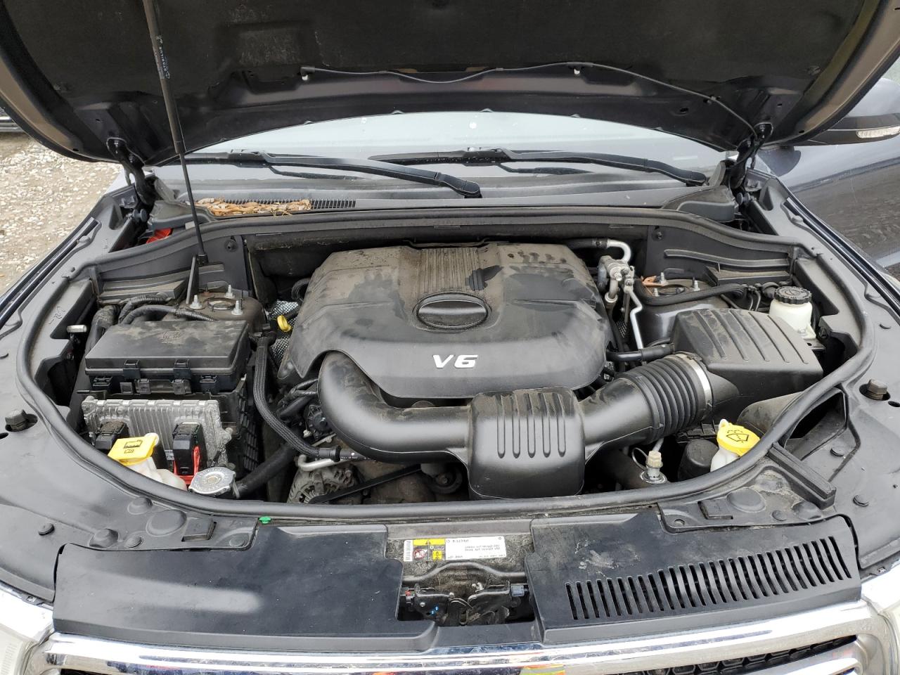 2015 Dodge Durango VIN 1C4RDJDG1FC695735 Copart auction photo, vandalism damage thumbnail 13