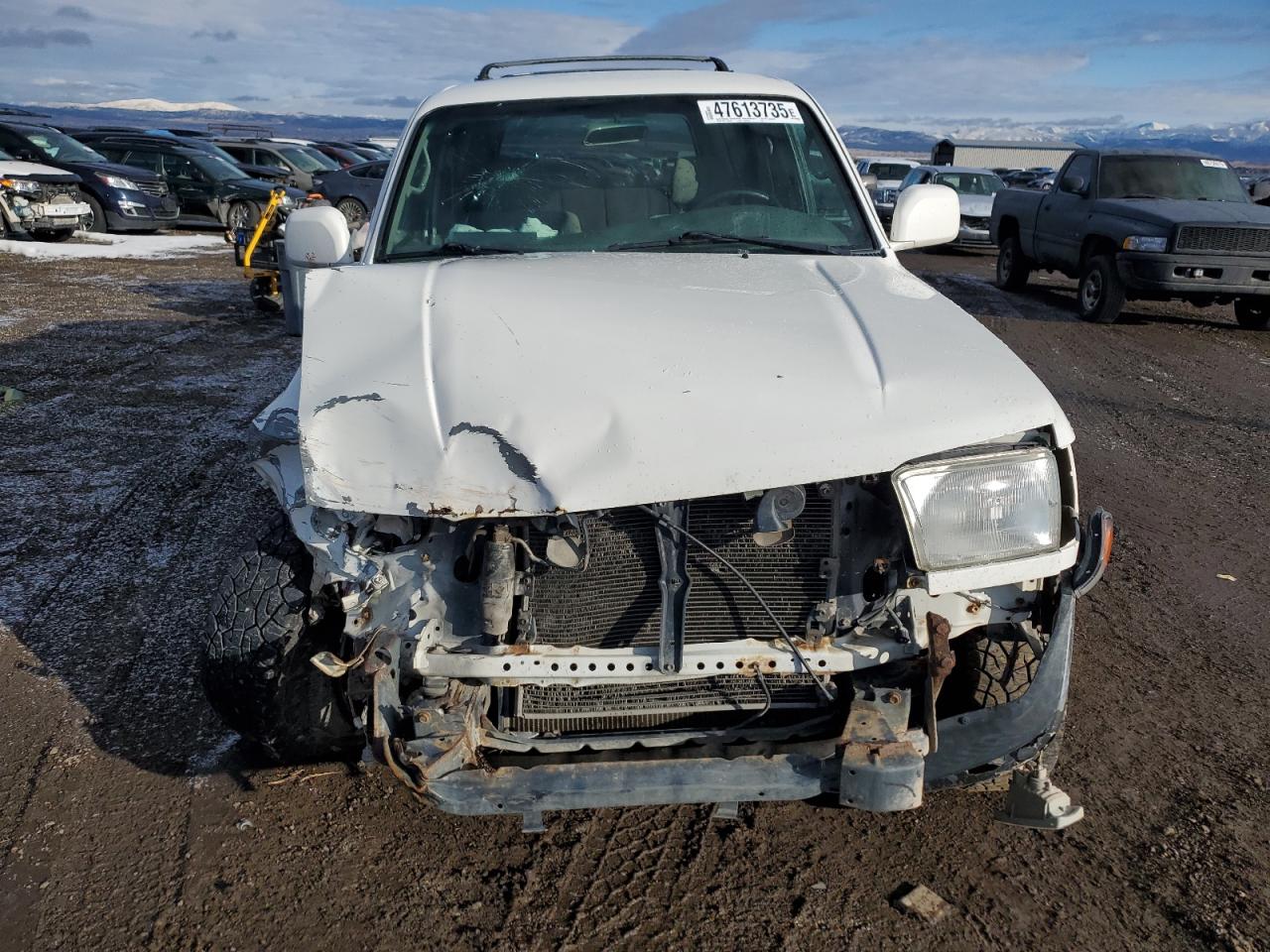 2001 Toyota 4Runner VIN JT3HN86R110331734 Copart auction photo, front end / side damage thumbnail 5