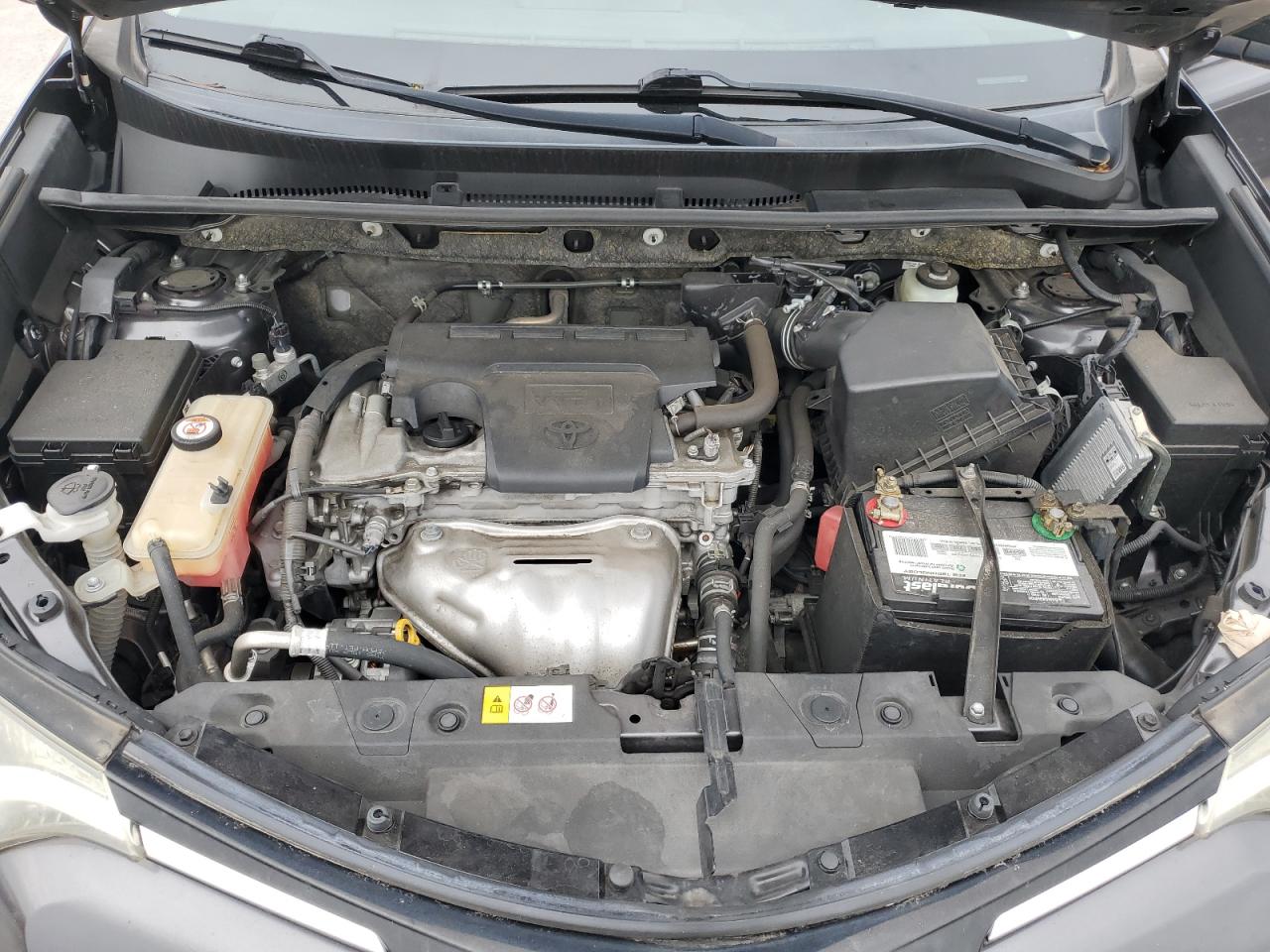 2018 Toyota RAV 4 VIN JTMWFREV2JJ163875 Copart auction photo, rear end / side damage thumbnail 12