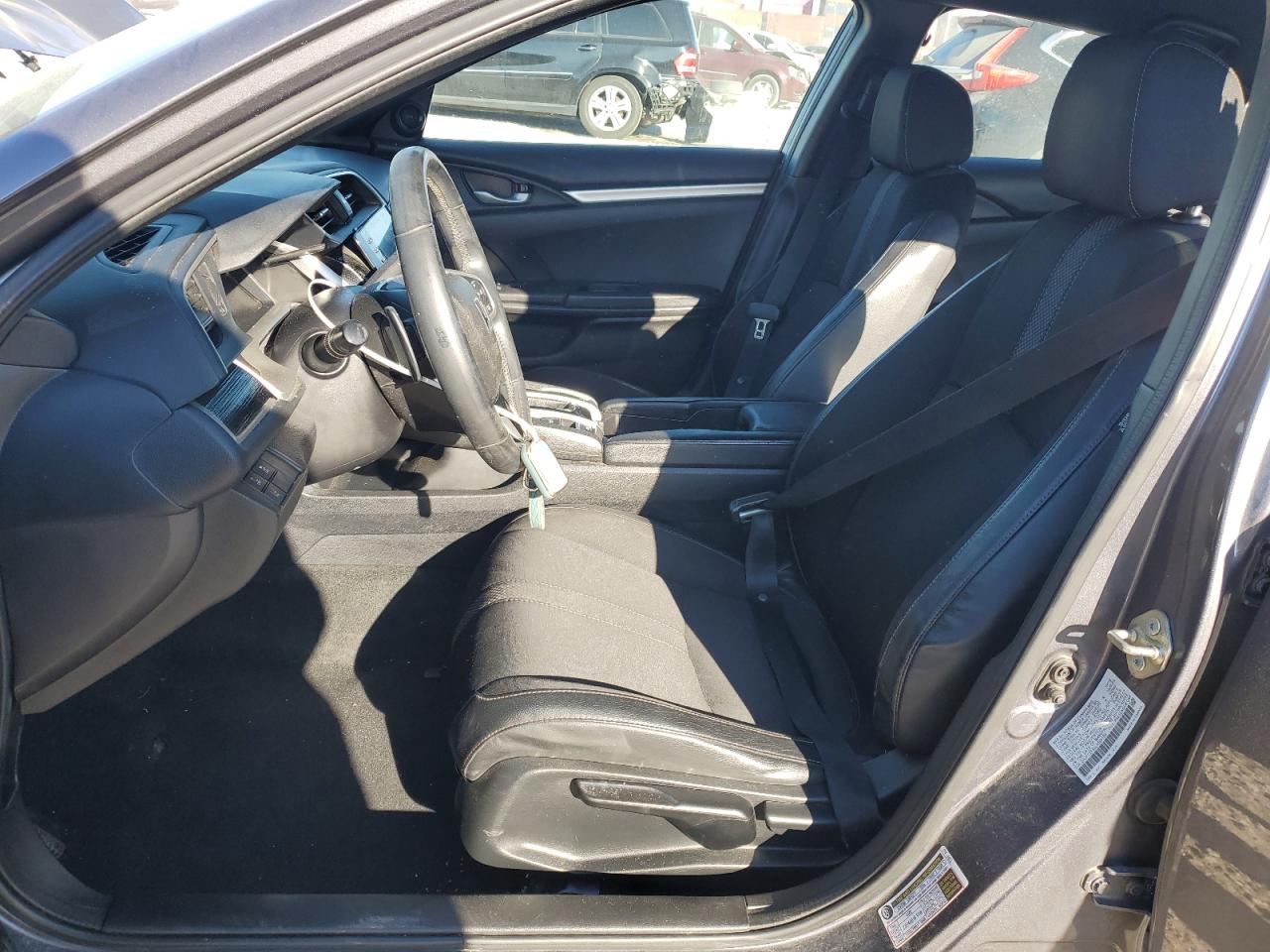 2020 Honda Civic VIN 2HGFC2F85LH504104 Copart auction photo, mechanical / front end damage thumbnail 7