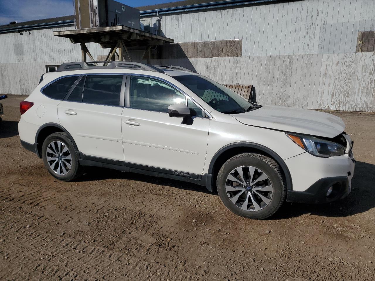 2015 Subaru Outback VIN 4S4BSENC9F3294424 Copart auction photo, front end / side damage thumbnail 4