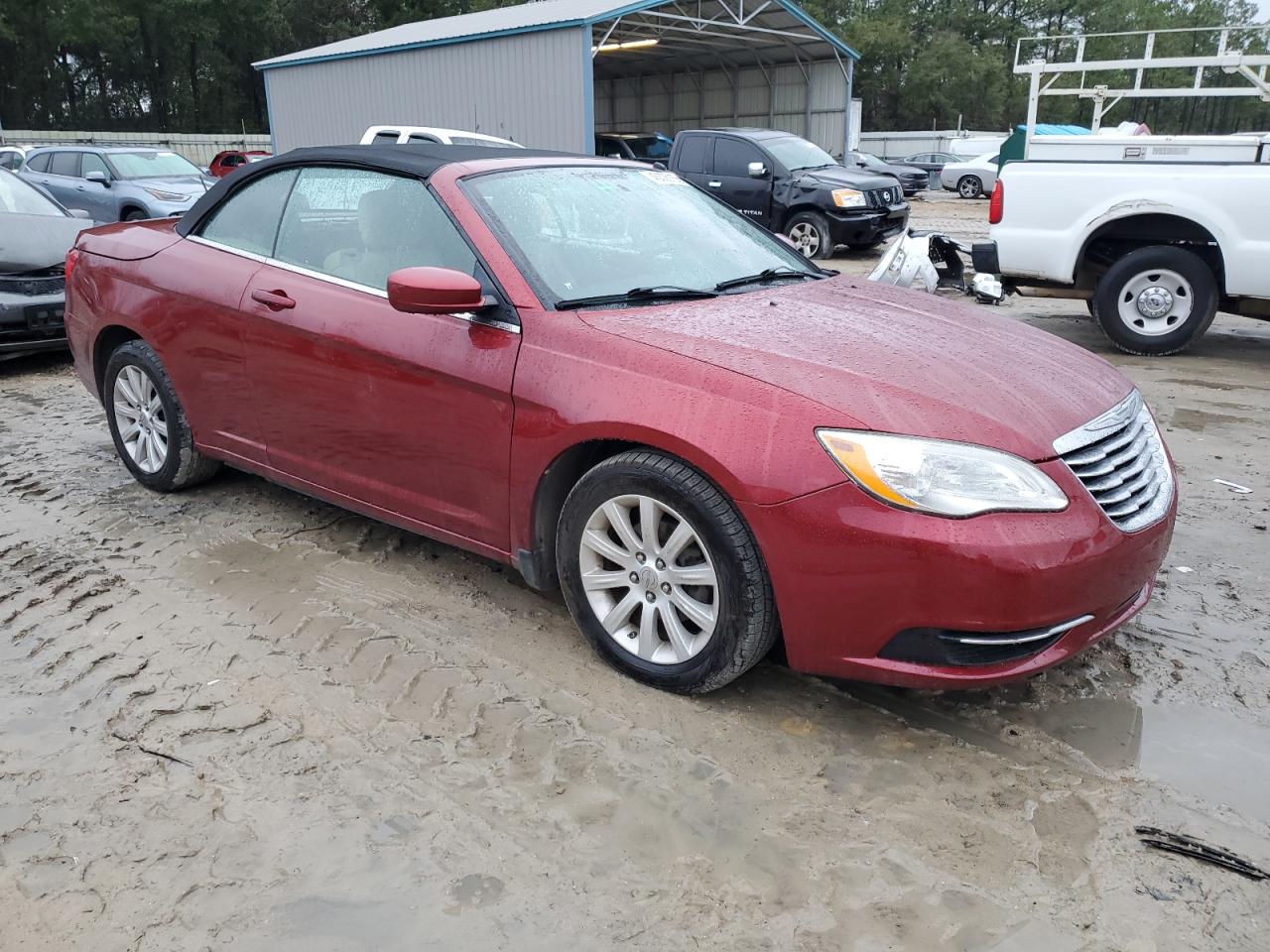 2013 Chrysler 200 VIN 1C3BCBEBXDN511461 Copart auction photo, rear end damage thumbnail 4