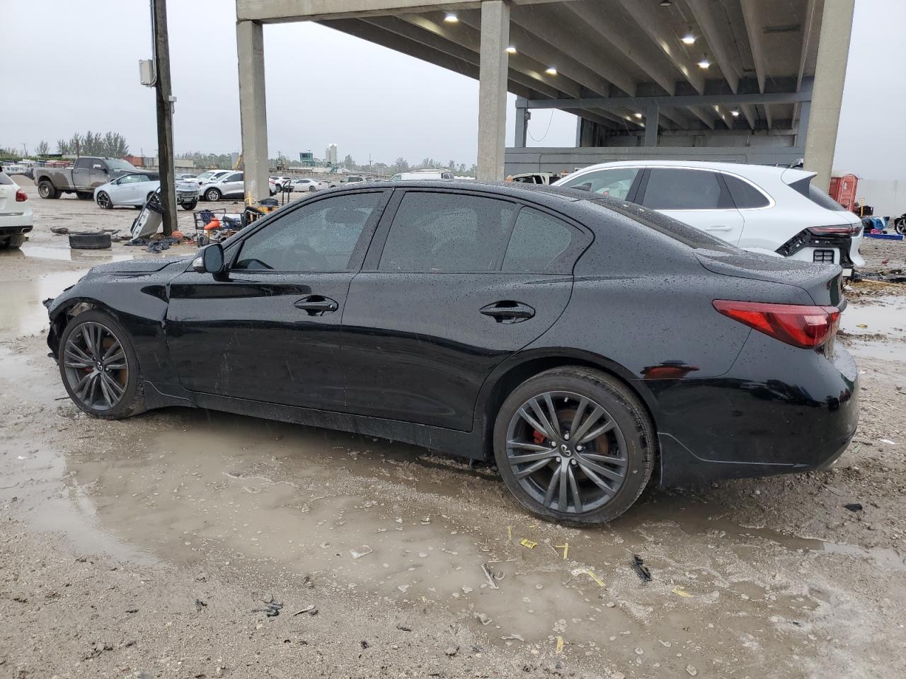 2020 Infiniti Q50 VIN JN1EV7AR8LM254522 Copart auction photo, front end / minor dent/scratches damage thumbnail 2