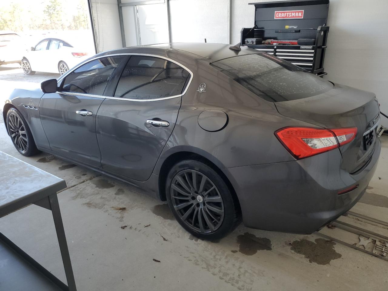 2018 Maserati Ghibli VIN ZAM57XSA8J1284808 Copart auction photo, front end damage thumbnail 2