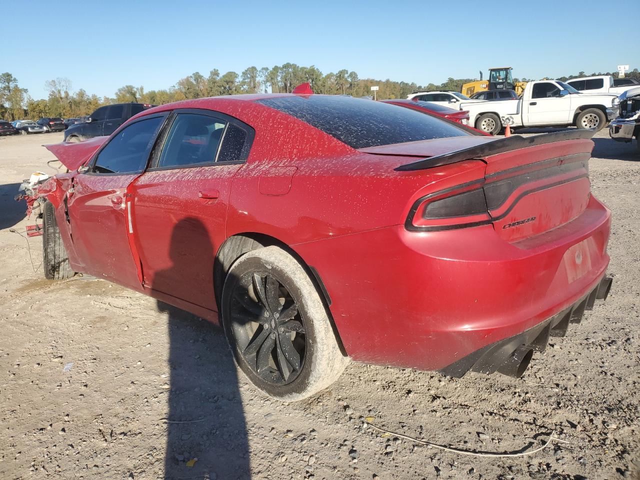 2017 Dodge Charger VIN 2C3CDXCT1HH623431 Copart auction photo, front end / side damage thumbnail 2
