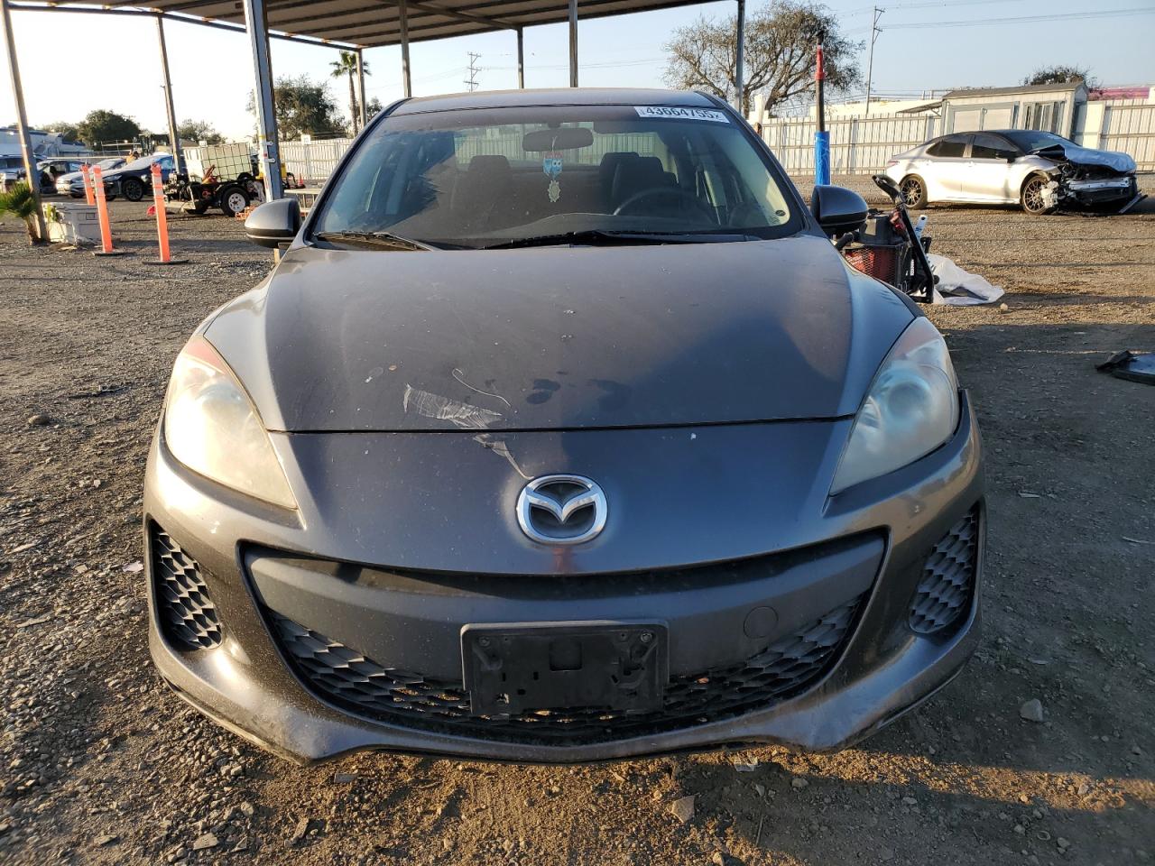 2013 Mazda 3 VIN JM1BL1VP8D1793981 Copart auction photo, rear end damage thumbnail 5