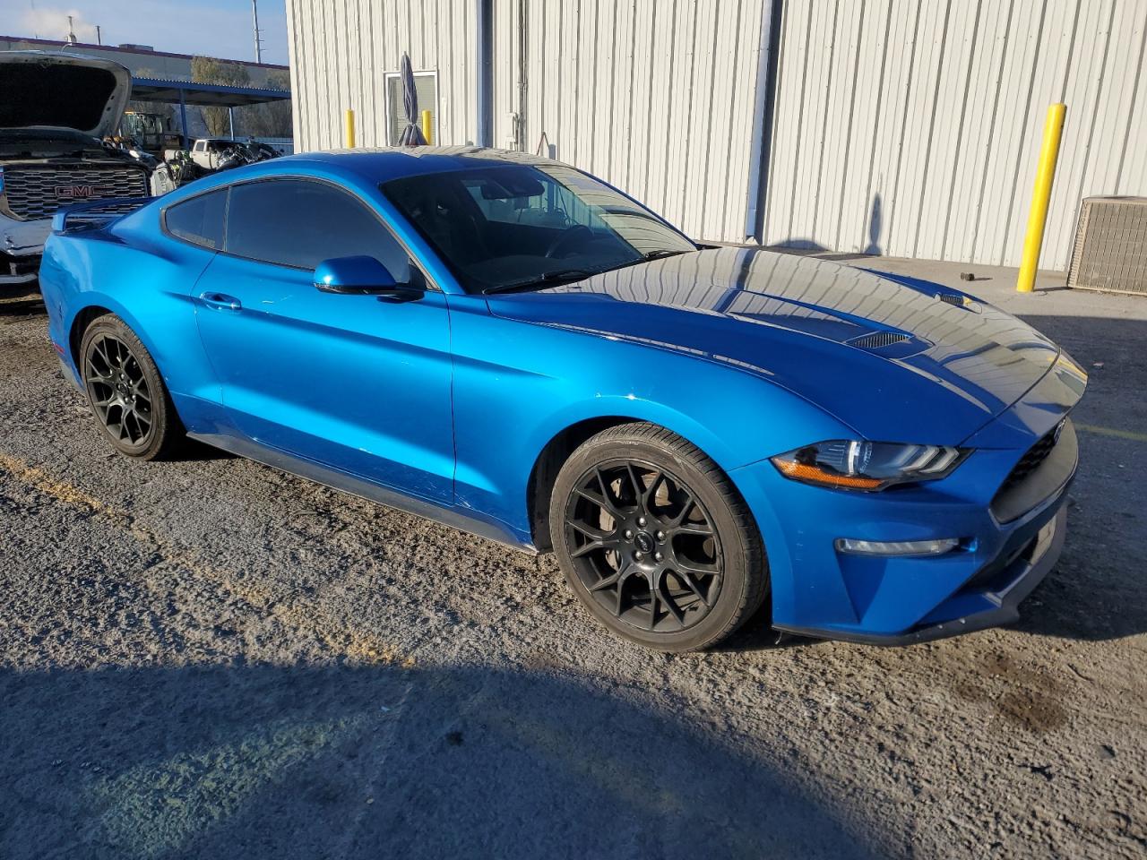 2019 Ford Mustang VIN 1FA6P8TH0K5193171 Copart auction photo, side damage thumbnail 4