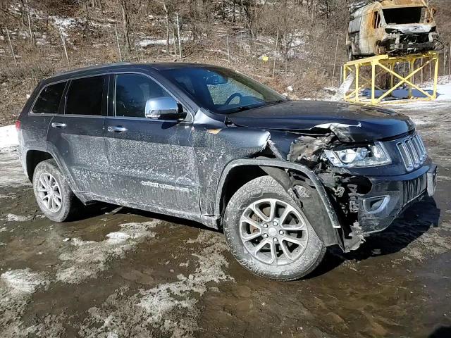 2014 Jeep Grand Cherokee VIN 1C4RJFBGXEC325455 Copart auction photo, front end / side damage thumbnail 12