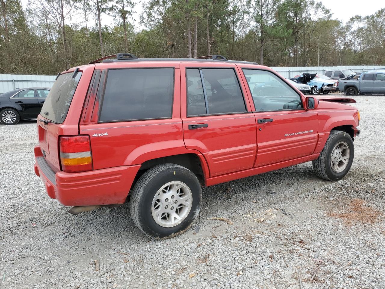 1998 Jeep Grand Cherokee VIN 1J4GZ78S0WC276411 Copart auction photo, front end damage thumbnail 3
