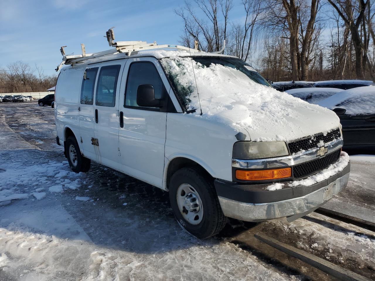 2011 Chevrolet Express VIN 1GCZGTCG7B1168082 Copart auction photo, mechanical damage thumbnail 4