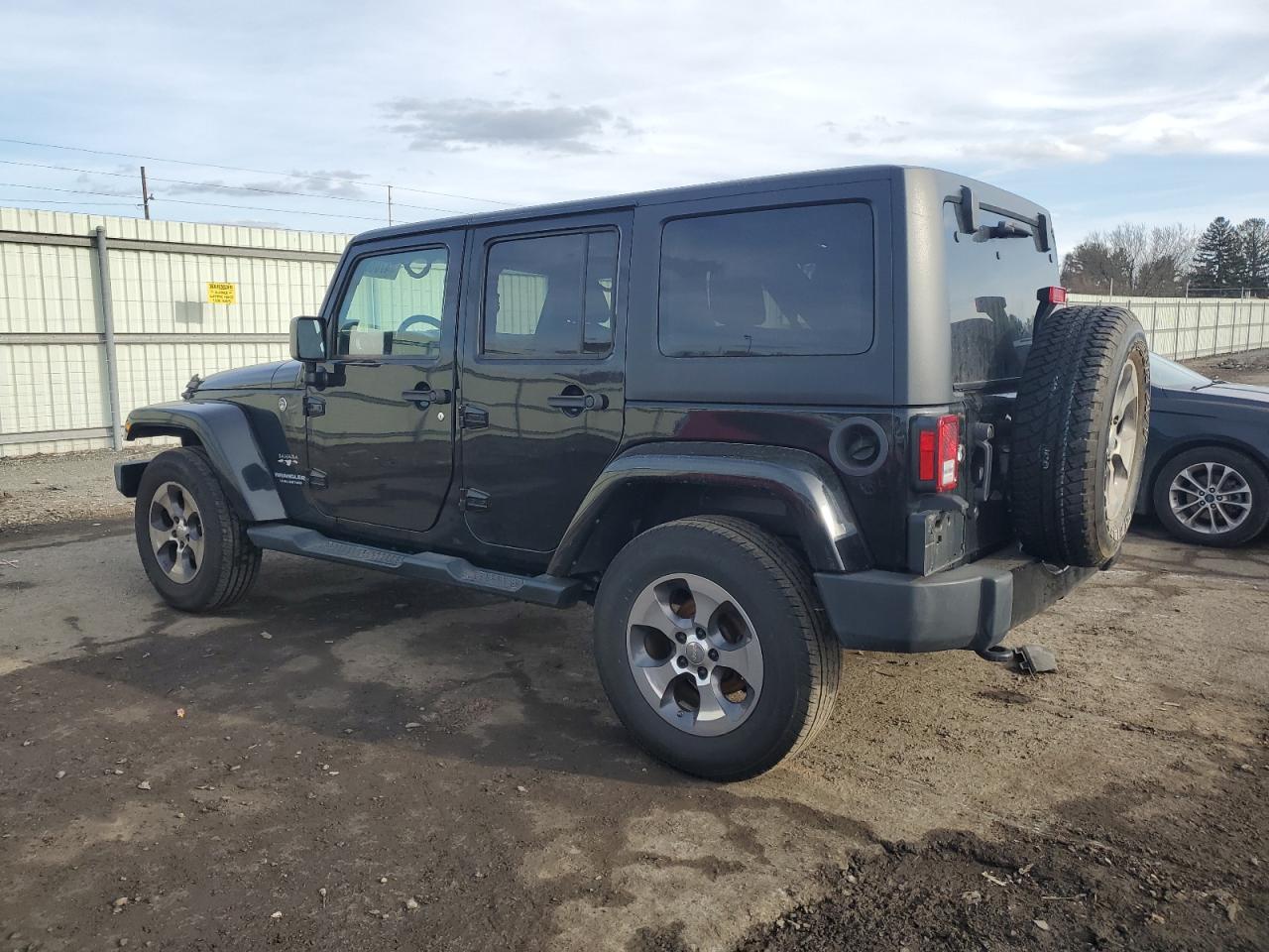 2016 Jeep Wrangler VIN 1C4HJWEG6GL115445 Copart auction photo, rear end / front end damage thumbnail 2